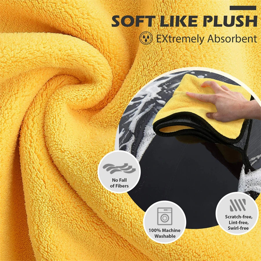 Premium Microfiber Cleaning Towel – 30×60 cm