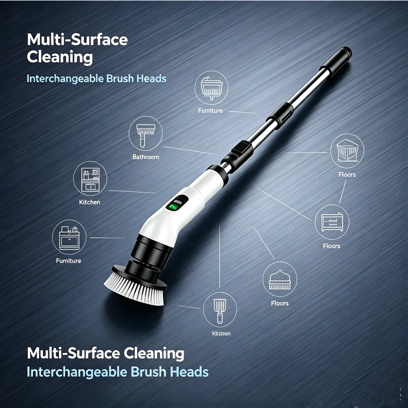 Cordless Electric Spin Scrubber – Standard & Pro