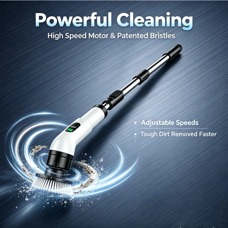 Cordless Electric Spin Scrubber – Standard & Pro