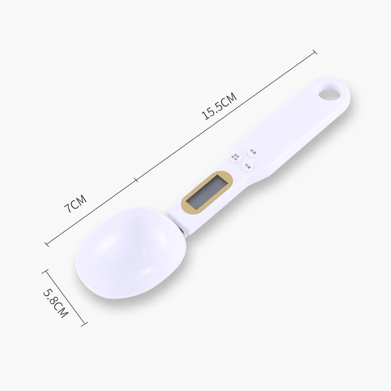 Digital Measuring Spoon Scale – 0.1g Precision, up to 1kg