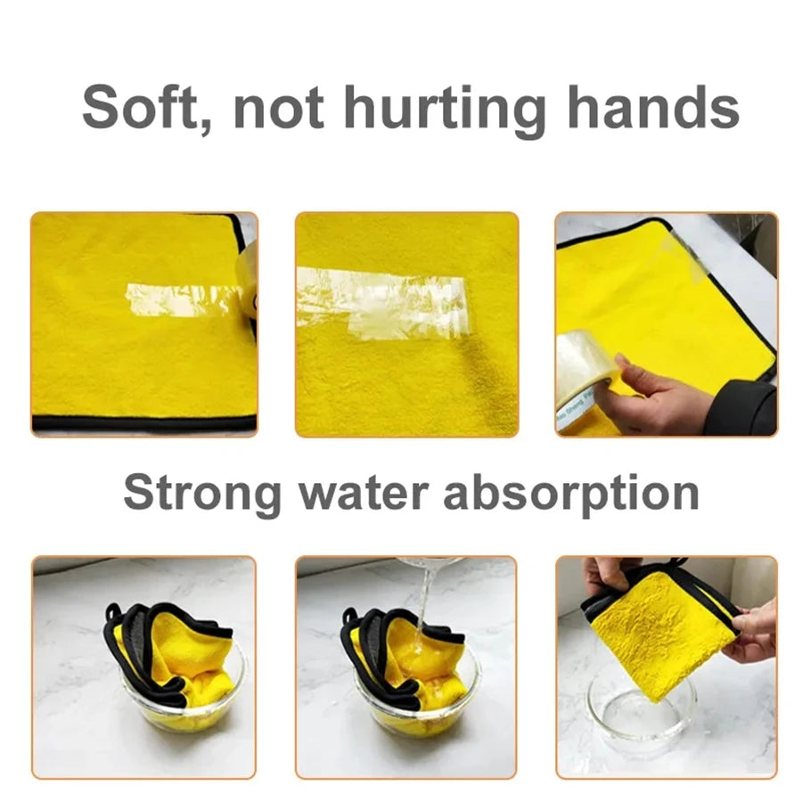 Premium Microfiber Cleaning Towel – 30×60 cm
