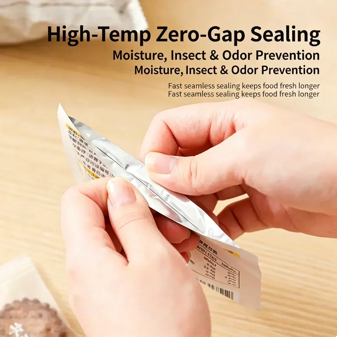 Magnetic Rechargeable Bag Sealer | LED Display & 6 Heat Levels
