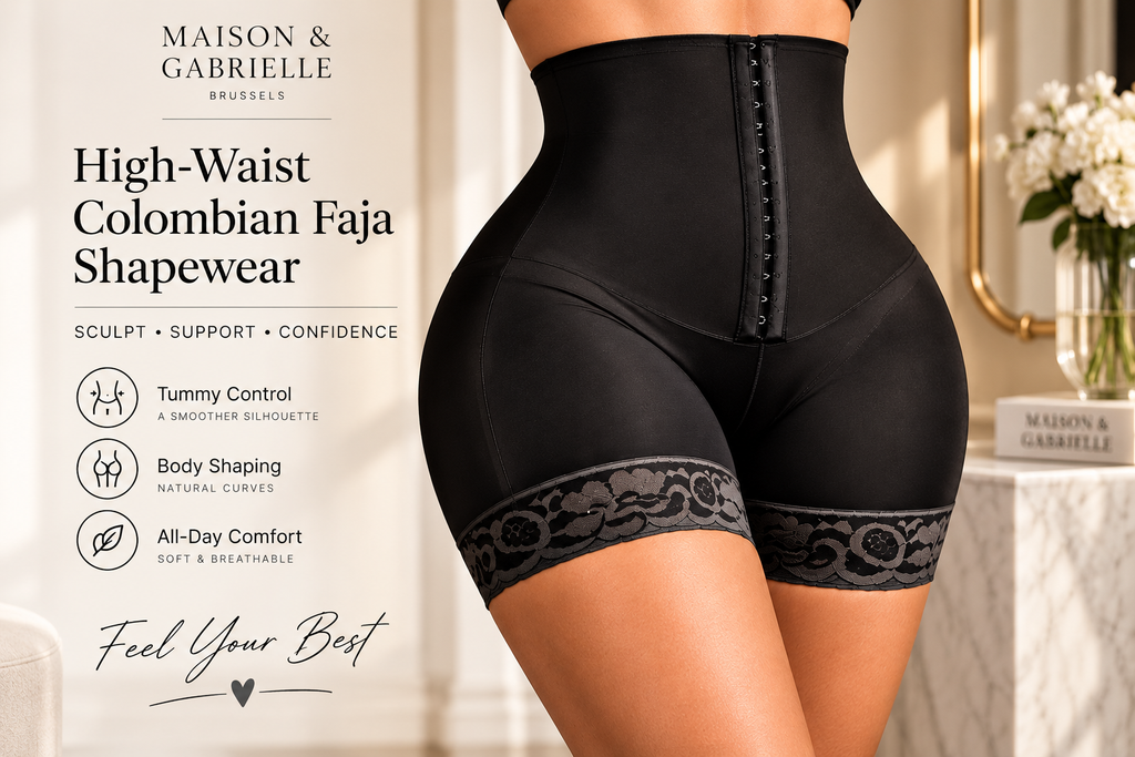 High-Waist Colombian Faja Shapewear – Maison & Gabrielle