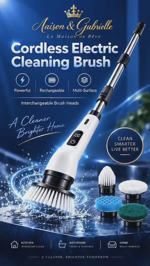 Cordless Electric Spin Scrubber – Standard & Pro
